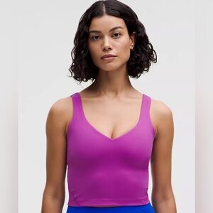 Vibrant Purple Lulu Align Tank Top
